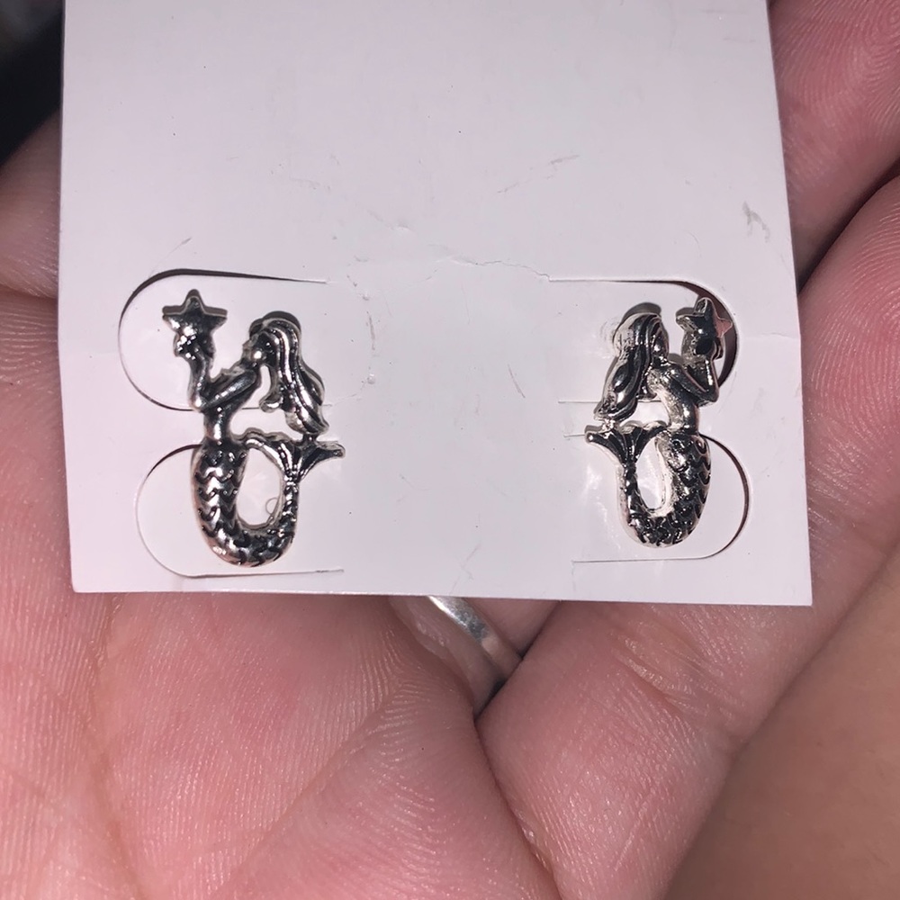 Mermaid earrings